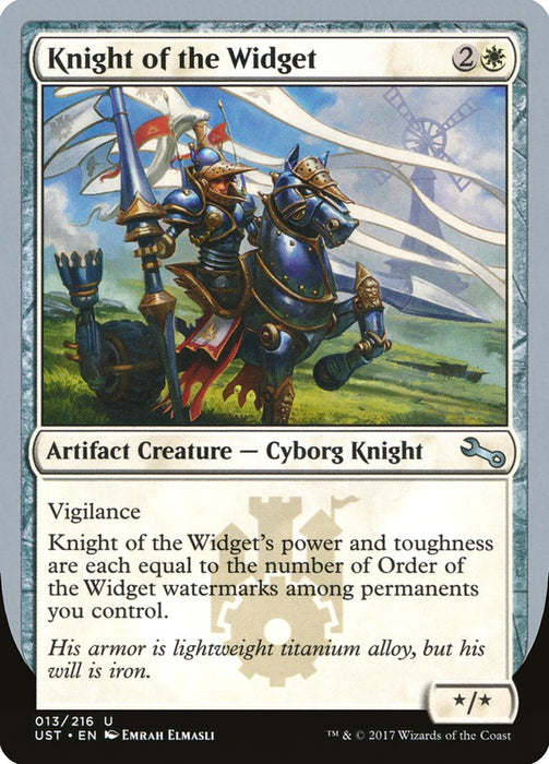 Knight of the Widget  (Foil)