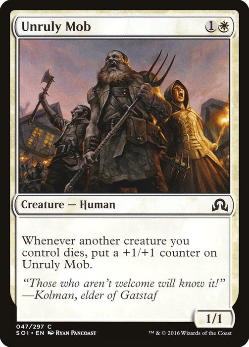 Unruly Mob  (Foil)