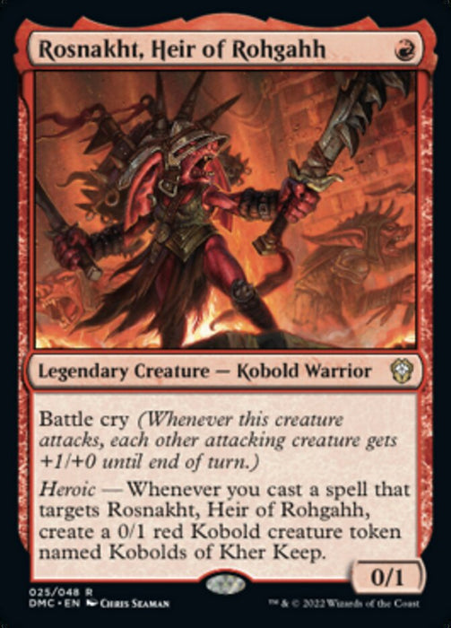 Rosnakht, Heir of Rohgahh - Legendary (Foil)