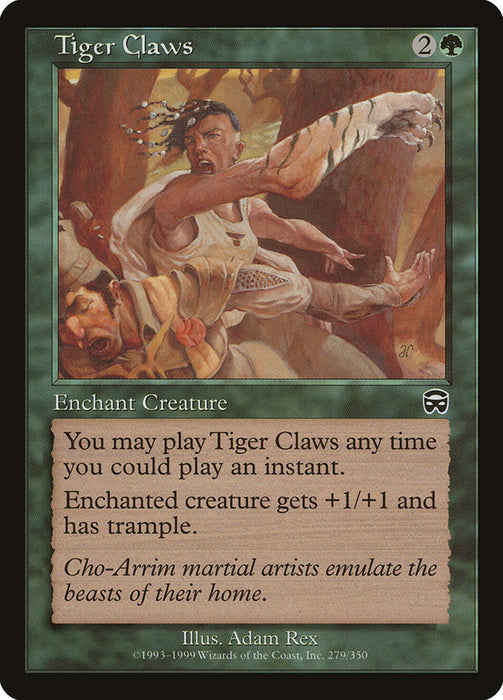 Tiger Claws  (Foil)