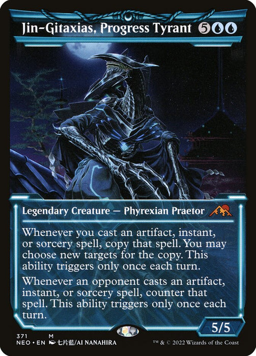 Jin-Gitaxias, Progress Tyrant - Showcase- Legendary- Inverted