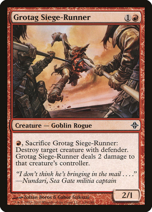 Grotag Siege-Runner  (Foil)