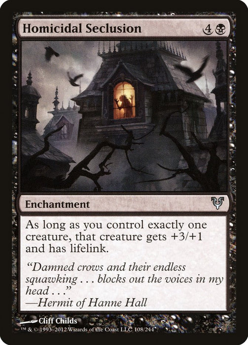 Homicidal Seclusion  (Foil)