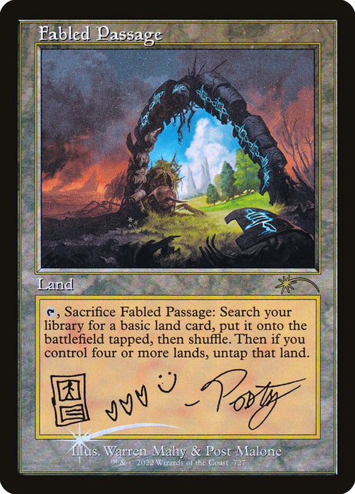 Fabled Passage - Retro Frame (Foil)