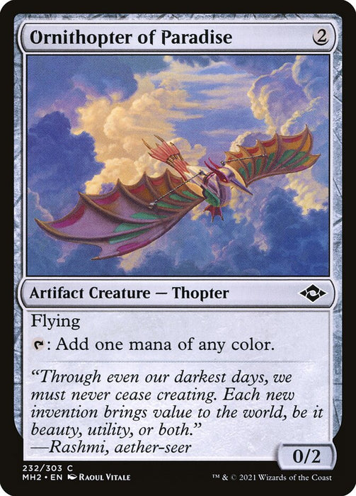 Ornithopter of Paradise  (Foil)