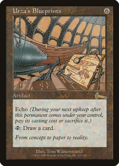 Urza's Blueprints  (Foil)