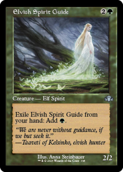 Elvish Spirit Guide - Retro Frame (Foil)