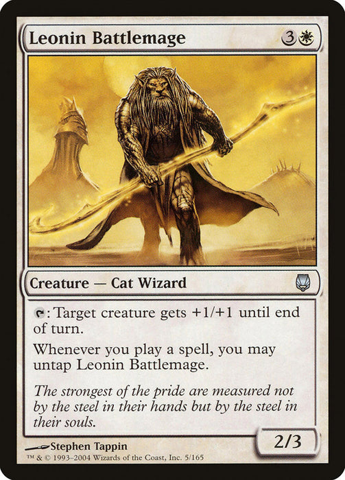 Leonin Battlemage  (Foil)