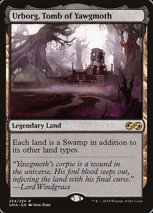 Urborg, Tomb of Yawgmoth  - Legendary (Foil)