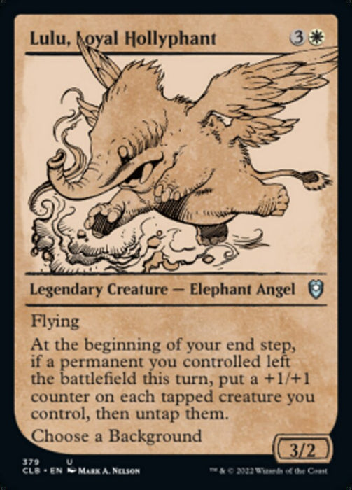 Lulu, Loyal Hollyphant  - Showcase - Legendary (Foil)