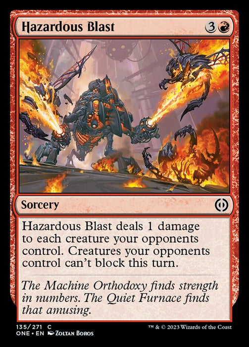 Hazardous Blast (Foil)