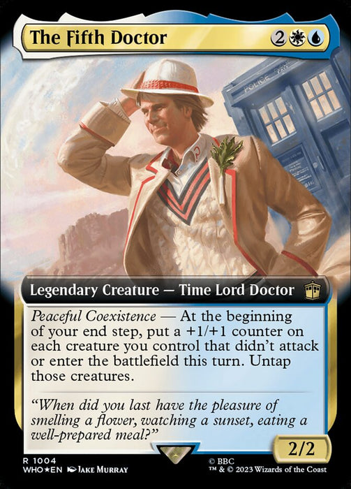 The Fifth Doctor - Legendary- Extended Art (Foil)