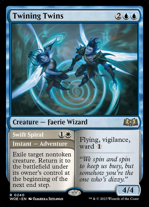 Twining Twins // Swift Spiral (Foil)