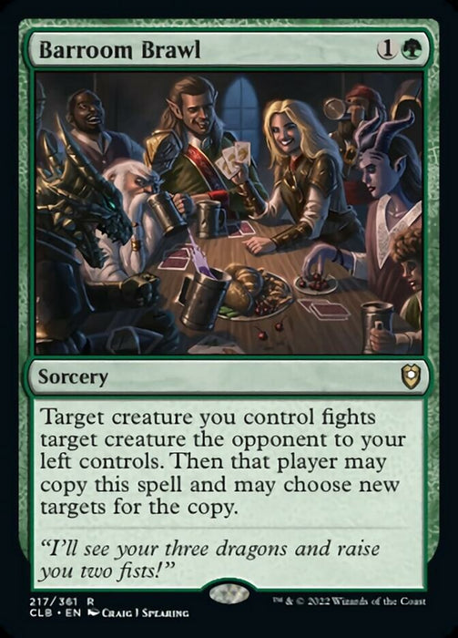 Barroom Brawl  (Foil)