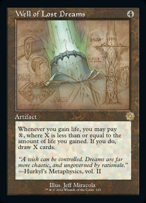 Well of Lost Dreams - Retro Frame (Foil)