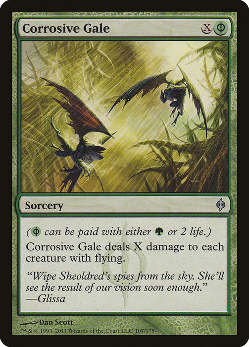 Corrosive Gale  (Foil)