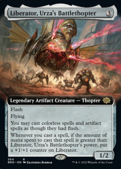 Liberator, Urza's Battlethopter - Extended Art- Legendary (Foil)