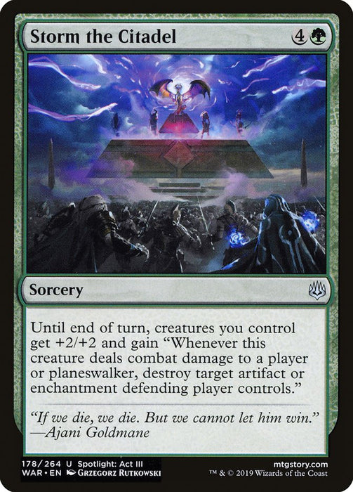 Storm the Citadel  (Foil)