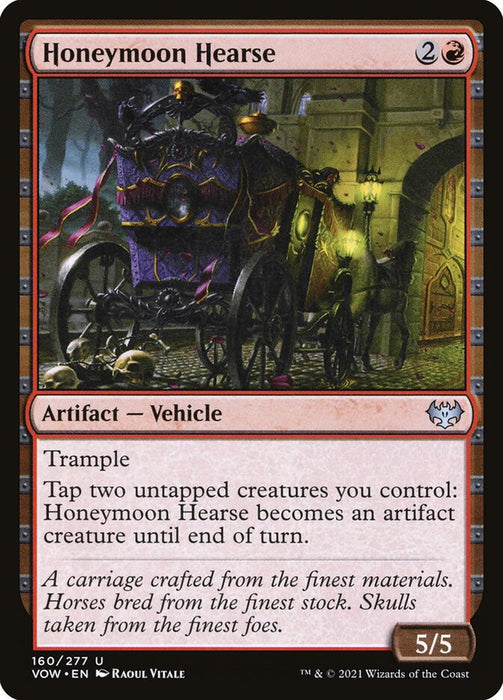 Honeymoon Hearse  (Foil)