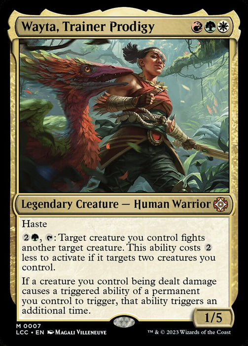 Wayta, Trainer Prodigy - Legendary (Foil)