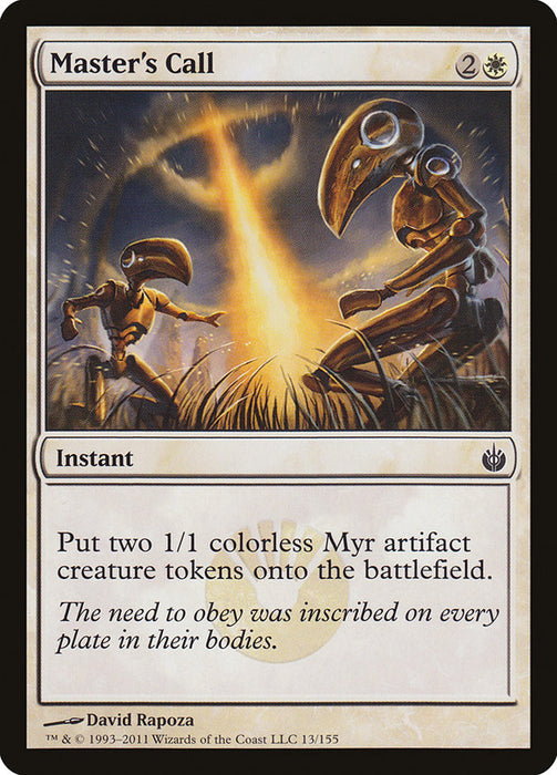 Master's Call  (Foil)