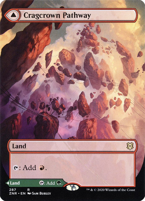 Cragcrown Pathway // Timbercrown Pathway - Borderless  (Foil)