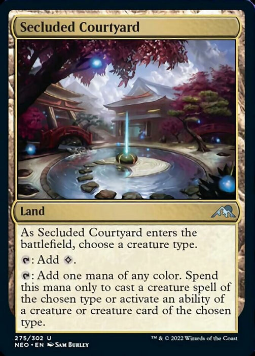 Secluded Courtyard  (Foil)