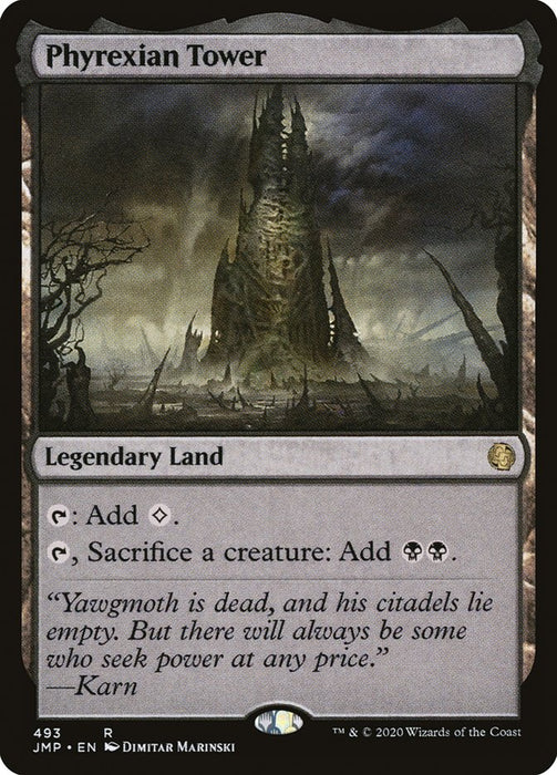 Phyrexian Tower  - Legendary