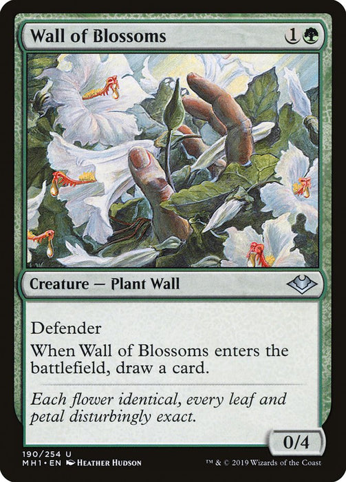 Wall of Blossoms  (Foil)