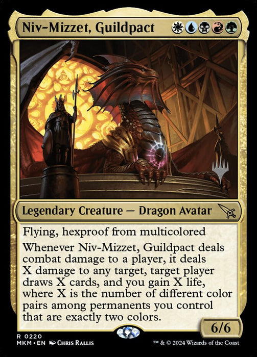 Niv-Mizzet, Guildpact - Legendary (Foil)