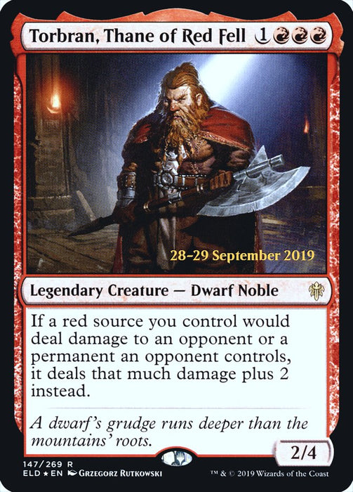 Torbran, Thane of Red Fell  - Legendary (Foil)