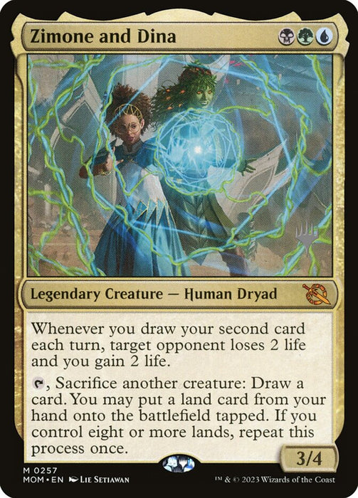 Zimone and Dina - Legendary (Foil)