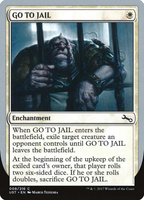 GO TO JAIL  (Foil)