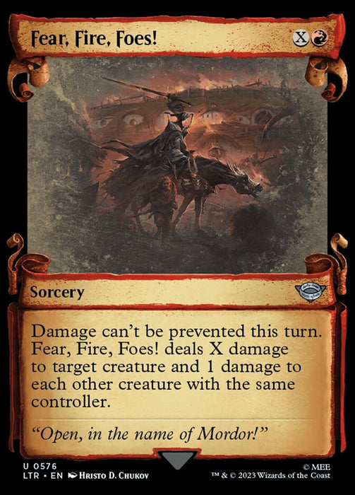 Fear, Fire, Foes! - Showcase (Foil)