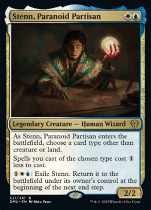 Stenn, Paranoid Partisan - Legendary (Foil)