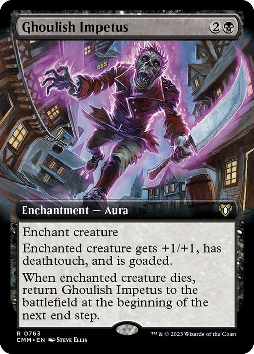 Ghoulish Impetus - Extended Art (Foil)