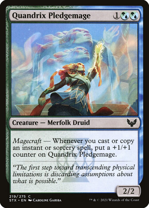 Quandrix Pledgemage  (Foil)