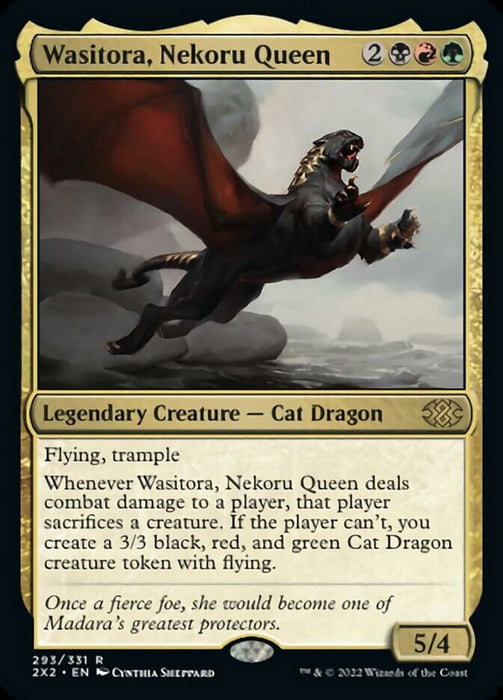 Wasitora, Nekoru Queen  - Legendary (Foil)