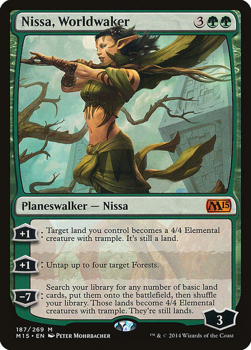 Nissa, Worldwaker  (Foil)