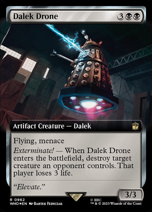 Dalek Drone - Extended Art (Foil)