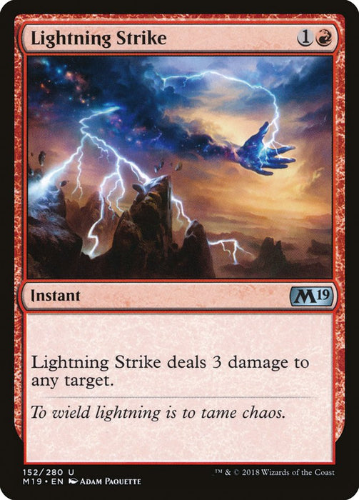 Lightning Strike  (Foil)