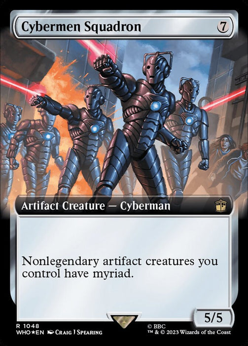 Cybermen Squadron - Extended Art (Foil)