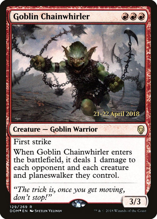 Goblin Chainwhirler  (Foil)