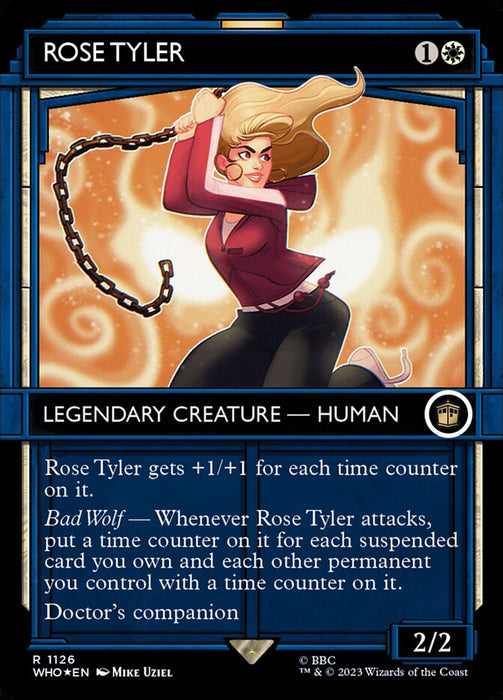 Rose Tyler - Borderless - Legendary- Showcase- Inverted (Foil)