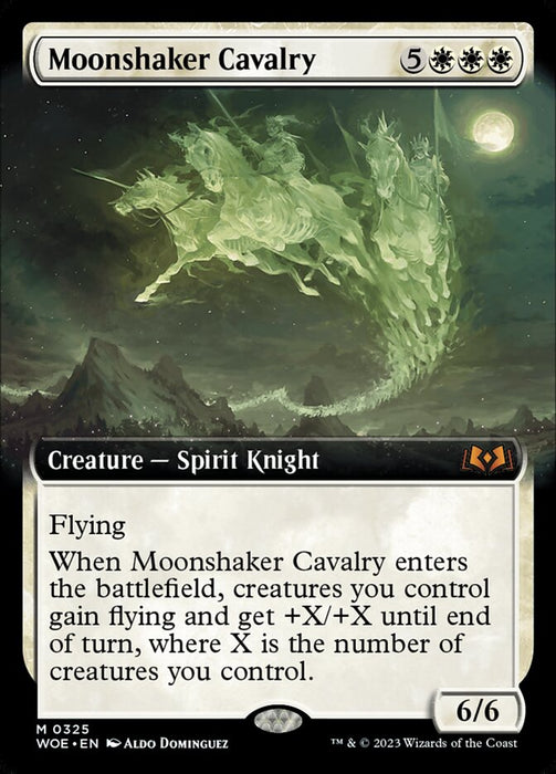 Moonshaker Cavalry - Extended Art (Foil)