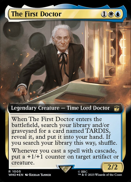 The First Doctor - Legendary- Extended Art (Foil)