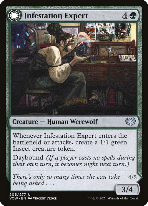 Infestation Expert // Infested Werewolf  - Sunmoondfc (Foil)