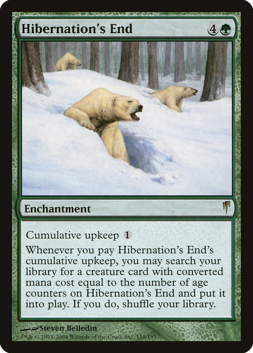 Hibernation's End  (Foil)