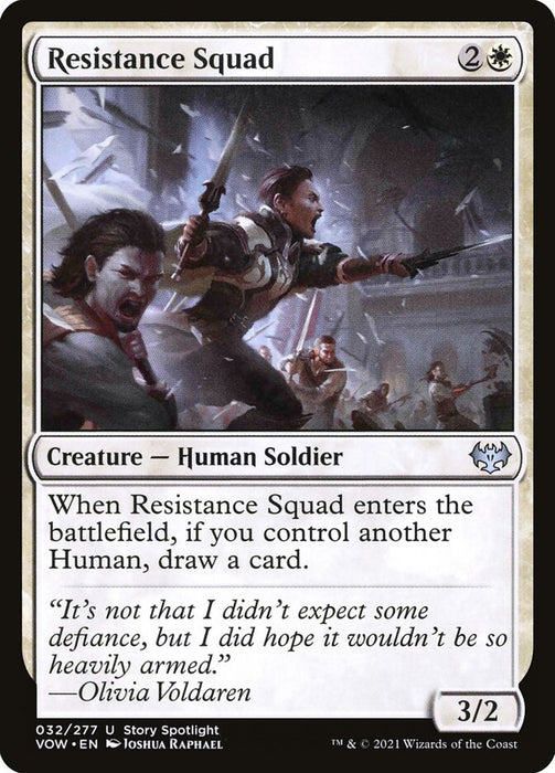 Resistance Squad  (Foil)