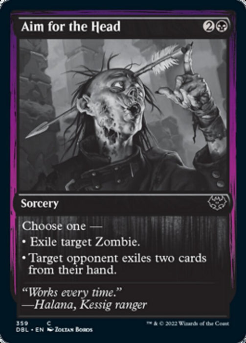 Aim for the Head  - Inverted (Foil)